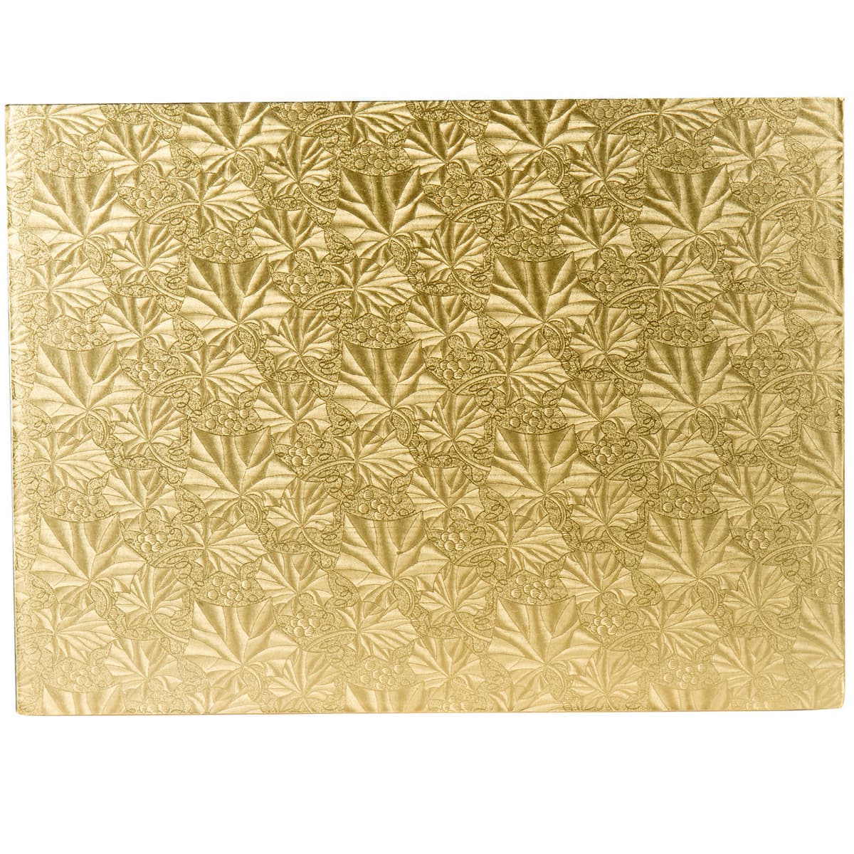 Cake Board 1/2 Size 18.75X13.75X0.25 IN Paperboard Gold Folding 12/Case