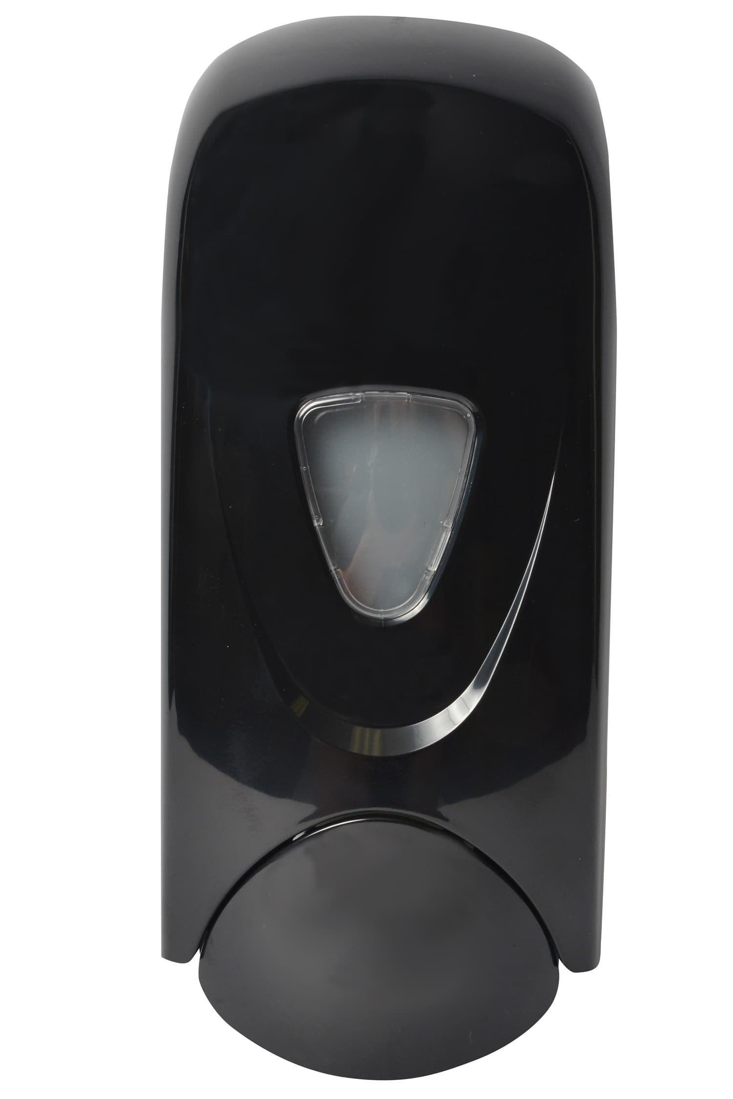 Soap Dispenser Foam 800 mL Black Push Style Surface Mount Bulk Fill 1/Each