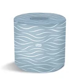 Tork Toilet Paper & Tissue Roll T24 3.75X3.96 IN 156.25 FT 2PLY White Embossed Refill 500 Sheets/Roll 80 Rolls/Case