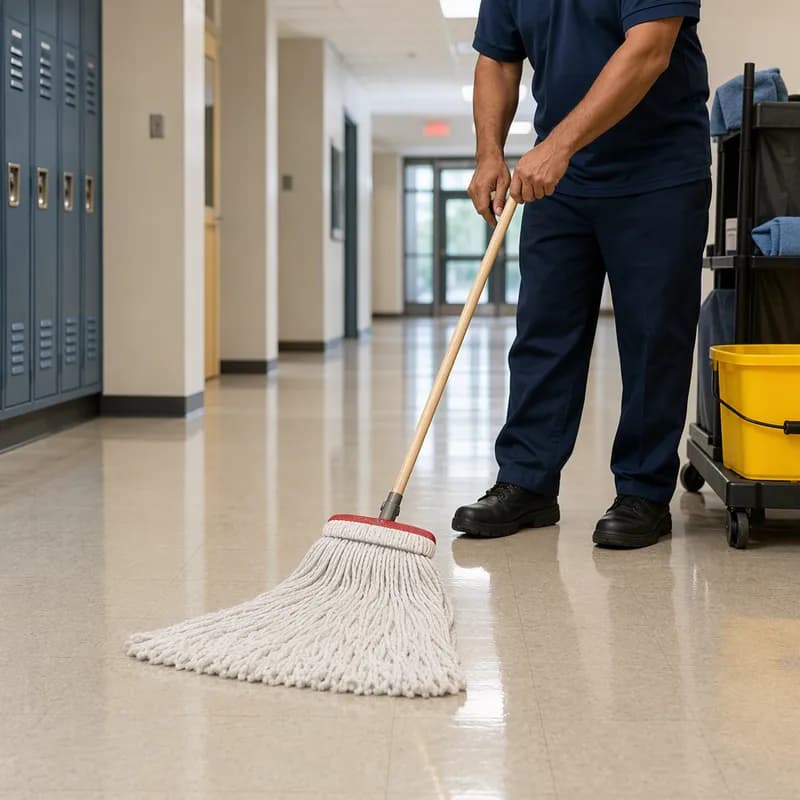 Mop 24 IN Cut End 1/Each