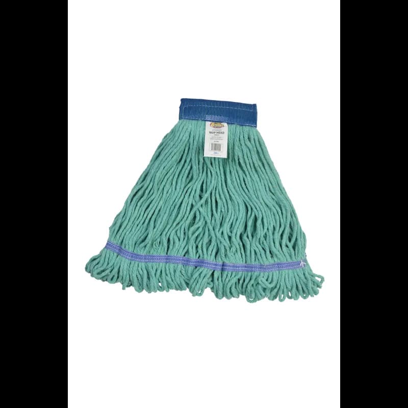 Mop Head Small (SM) Green Synthetic Fiber Loop End 1/Each