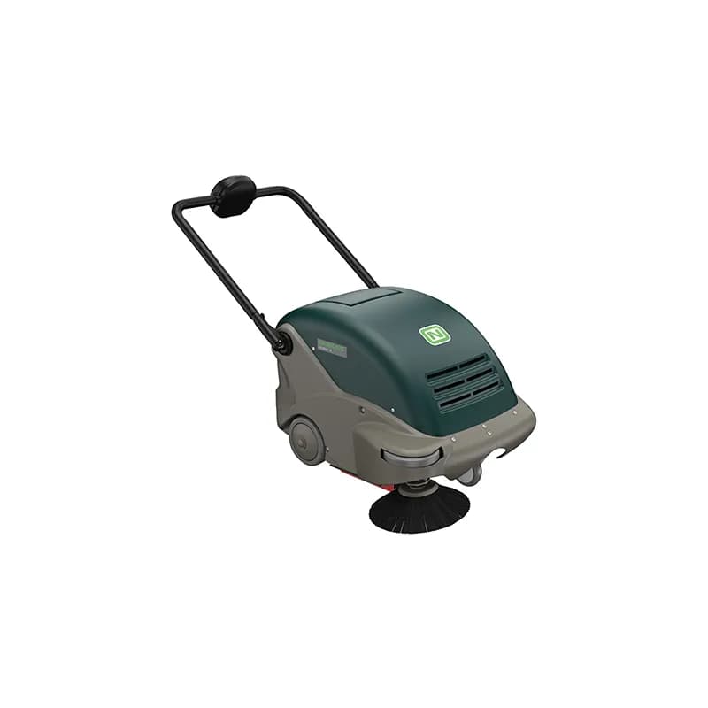 Nobles® Scout ™ 6 Commercial Use Floor Sweeper 26IN Teal Cordless Walk Behind 42 Ah Gel Battery 1/Each