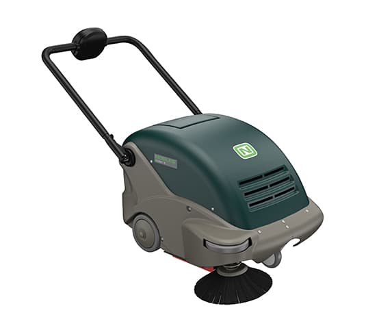Nobles® Scout ™ 6 Commercial Use Floor Sweeper 26IN Teal Cordless Walk Behind 42 Ah Gel Battery 1/Each