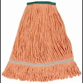 Wet Mop Head Large (LG) Orange Loop End Microblocker 12/Case