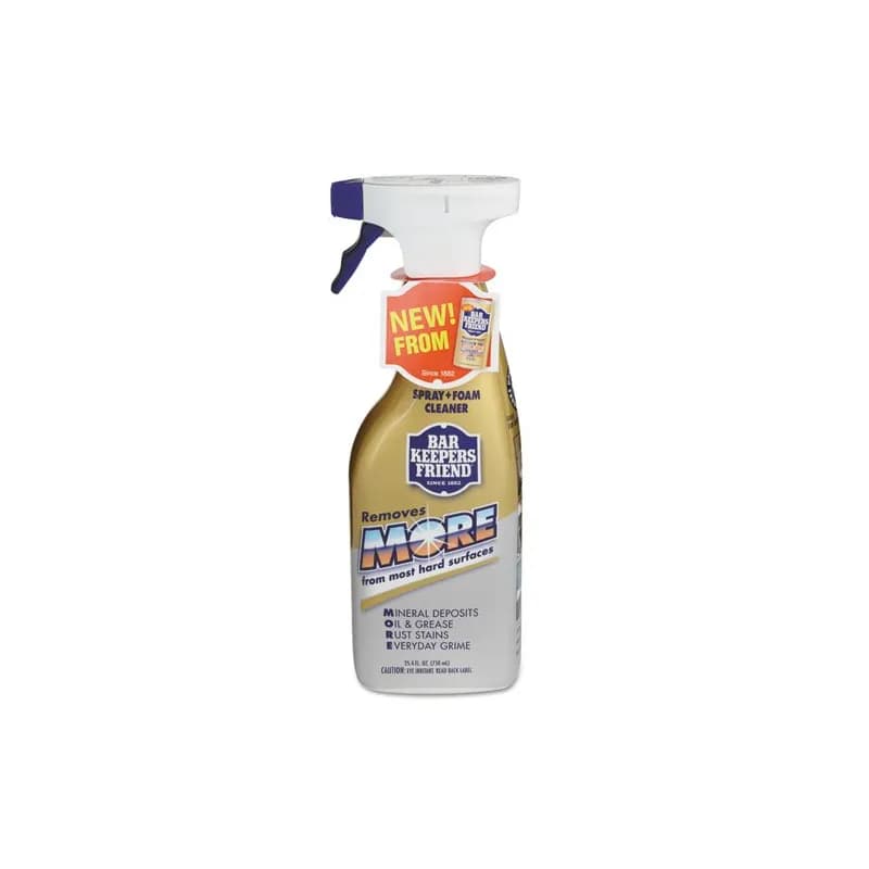 Bar Keepers Friend® Citrus Scent All Purpose Cleaner 24.5 FLOZ Multi Surface Foam Oxalic Acid 6/Case
