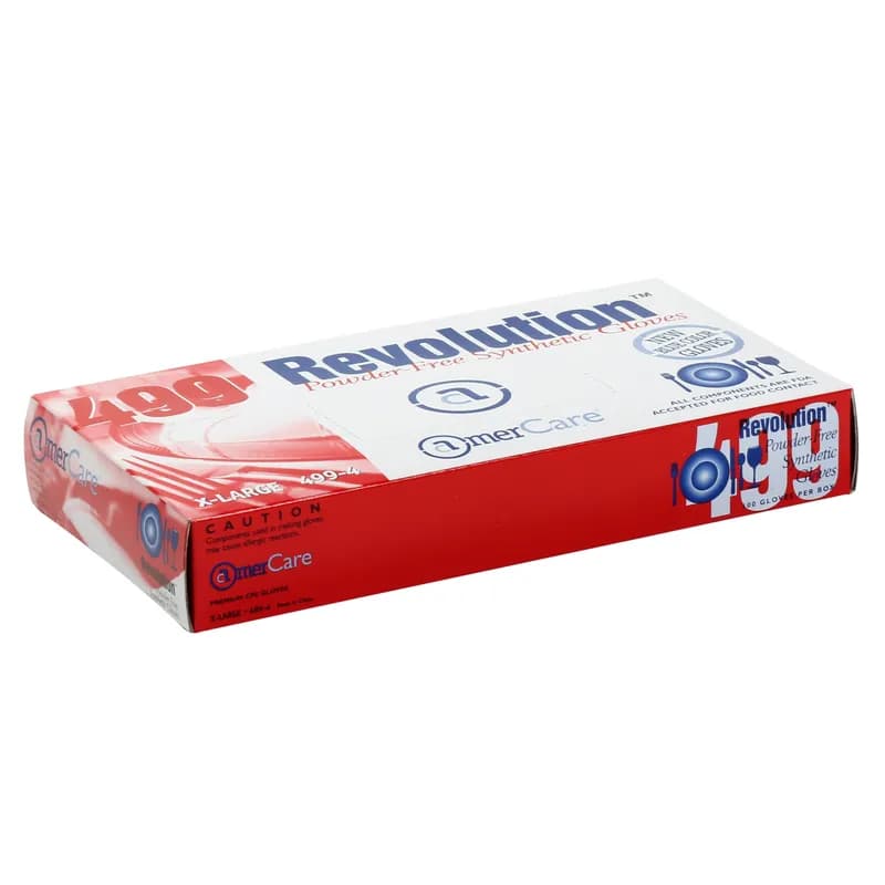 Revolution™ Gloves XL Synthetic Powder-Free 100 Count/Pack 10 Packs/Case 1000 Count/Case