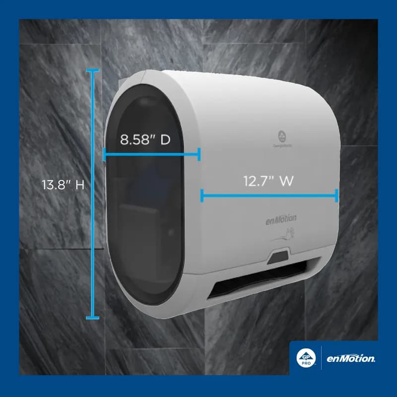 enMotion® Paper Towel Dispenser White Automatic Touchless 1/Each
