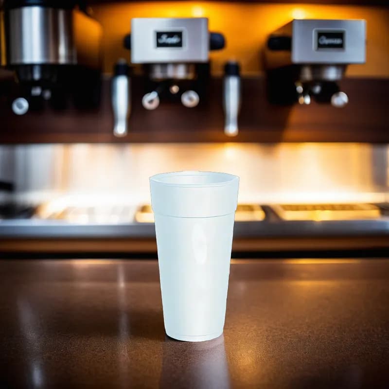 Cup Tall 24 OZ Polystyrene Foam White 500/Case