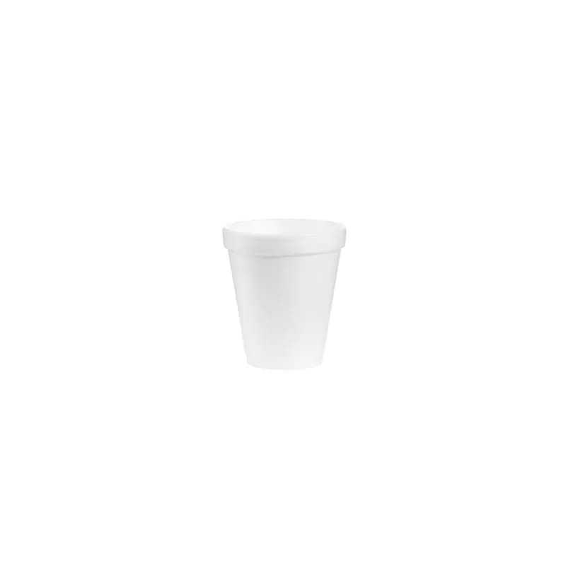 Cup 8 OZ Polystyrene Foam White 1000/Case