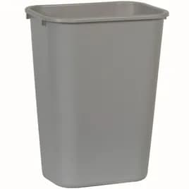1-Stream Trash Can 15.25X11X19.88 IN 10.25 GAL 41 QT Gray Resin 1/Each