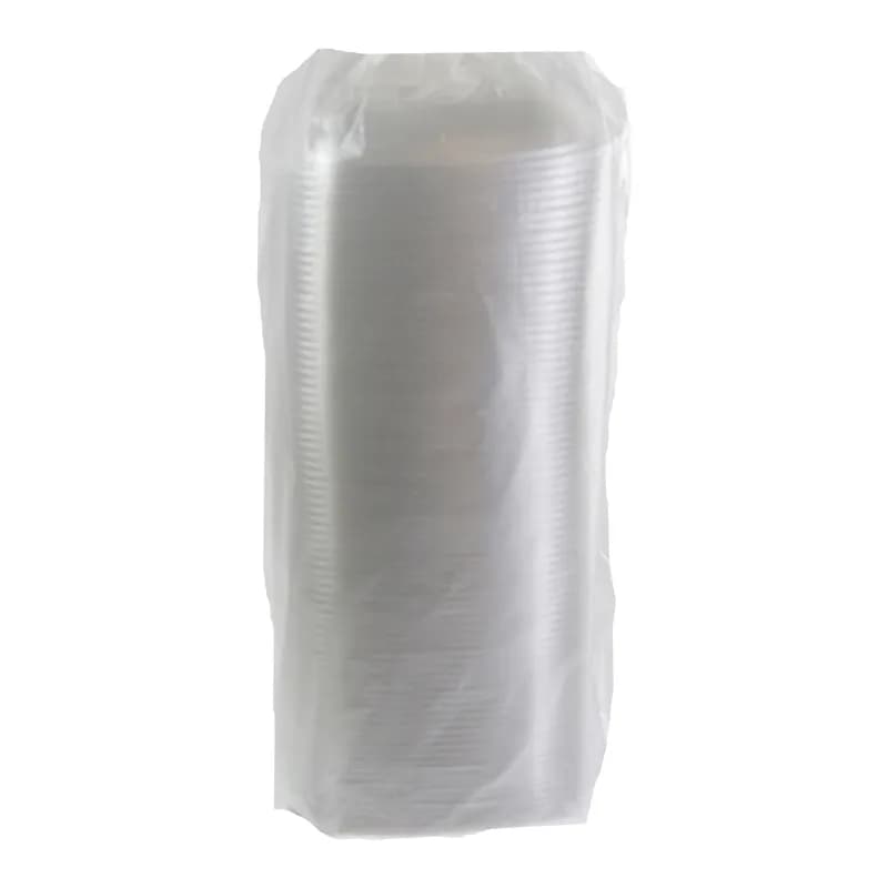Lid 9X9X1.25 IN PET Clear Square For 32-48-64 OZ Bowl 150/Case