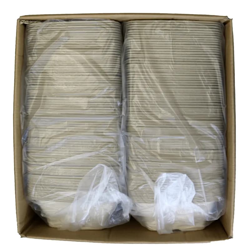 Bowl 32 OZ Pulp Fiber Kraft Square 300/Case