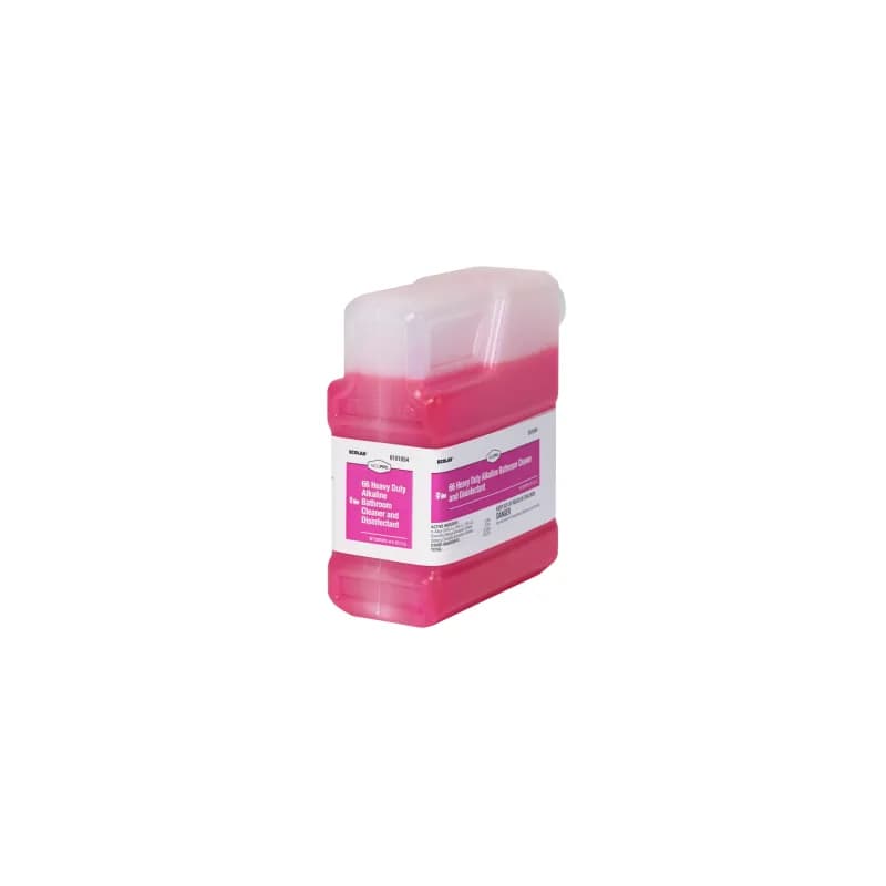 FaciliPro Fresh Scent Restroom Cleaner One-Step Disinfectant 1.3 L Multi Surface Heavy Duty Alkaline Concentrate 2/Case