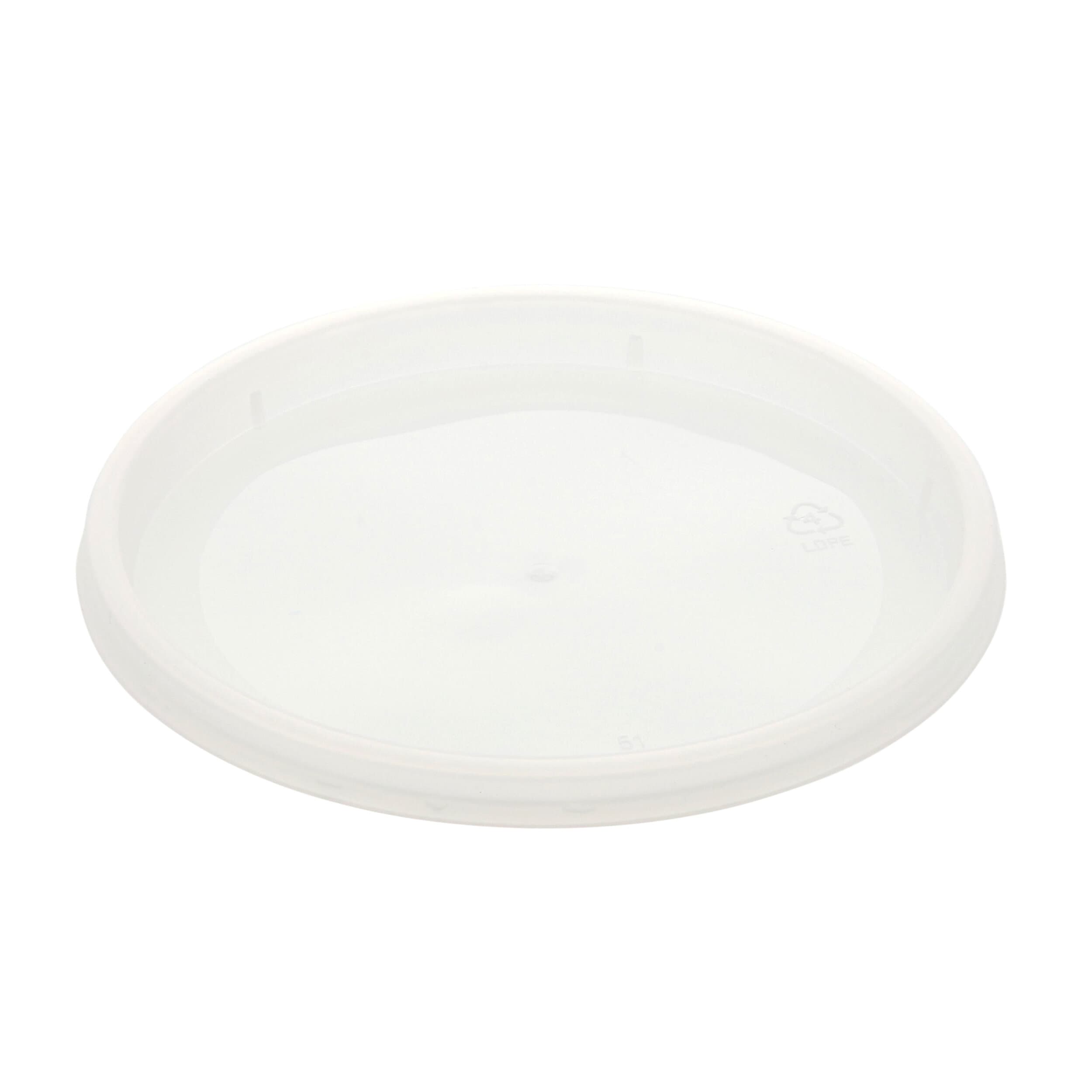 Lid PP Clear Round For 8-32 OZ Deli Container 480 Count/Pack 1 Packs/Case 480 Count/Case