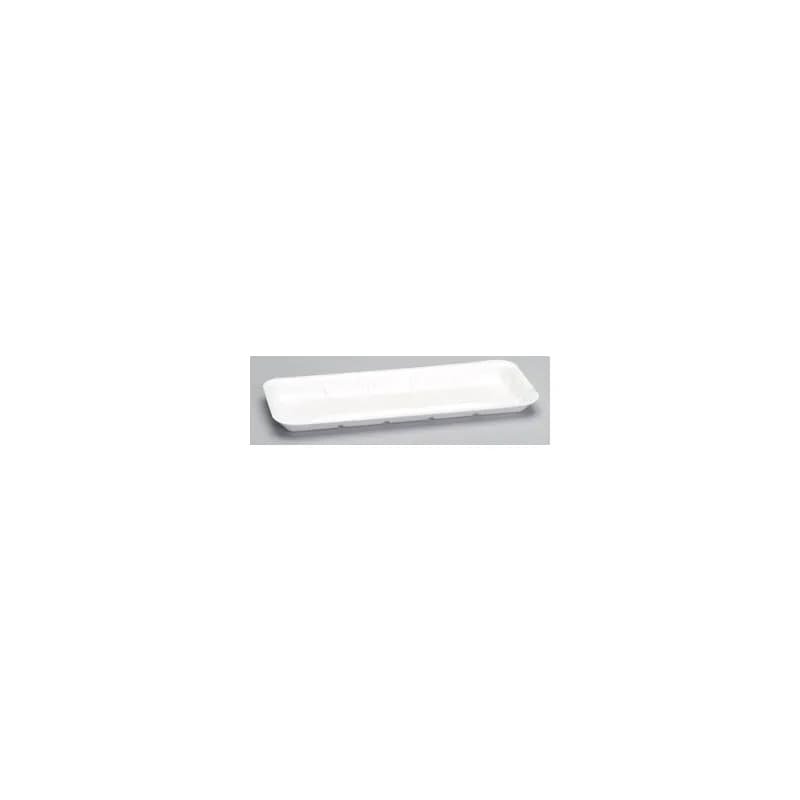 7S Meat Tray 14.5X5.75X1 IN Polystyrene Foam Shallow Rose Rectangle 250/Case