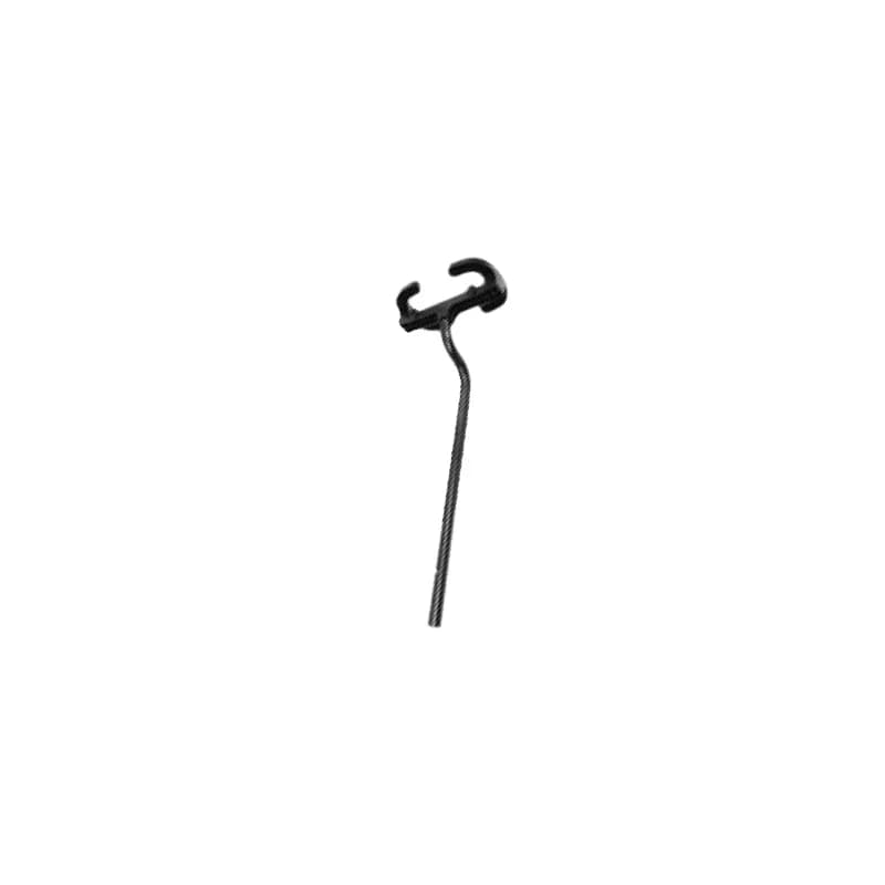OmniClean Carriage Handle Plastic Black Offset 1/Each