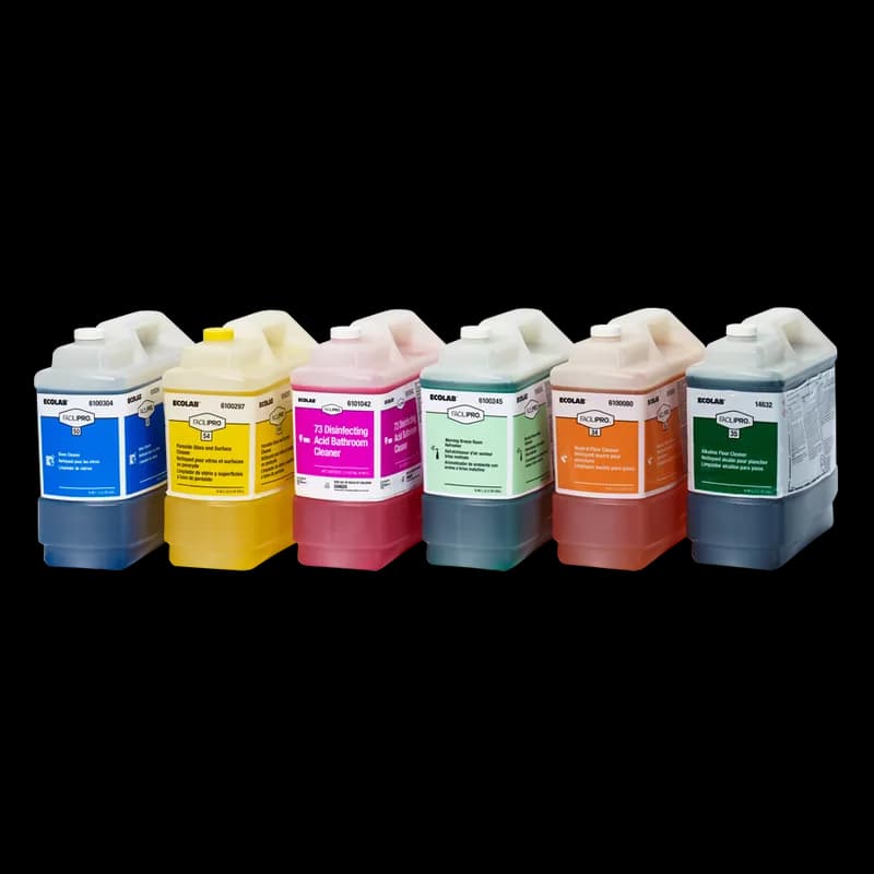 FaciliPro Pleasant Scent Disinfectant Cleaner Restroom Cleaner 1.3 L Liquid 2/Case