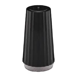 Diamond Crystal Pepper Salt & Pepper Shaker 1.5 OZ Black 48/Pack