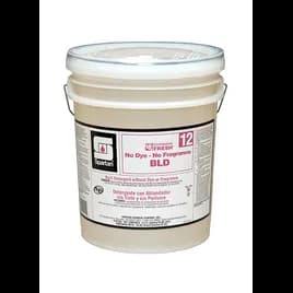 Clothesline Fresh® BLD 12 Fragrance Free Laundry Detergent 5 GAL Alkaline RTU No Dye 1/Pail