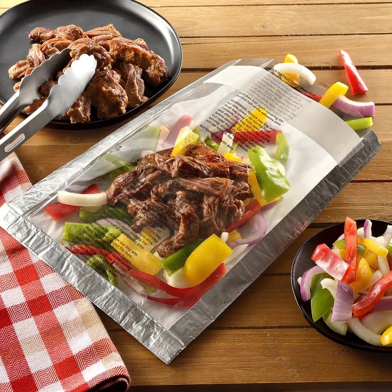 Ready. Chef. Go!® Oven & Grill Bag 9X16 IN Aluminum Clear With Self Seal Closure Flat With Window 250/Case