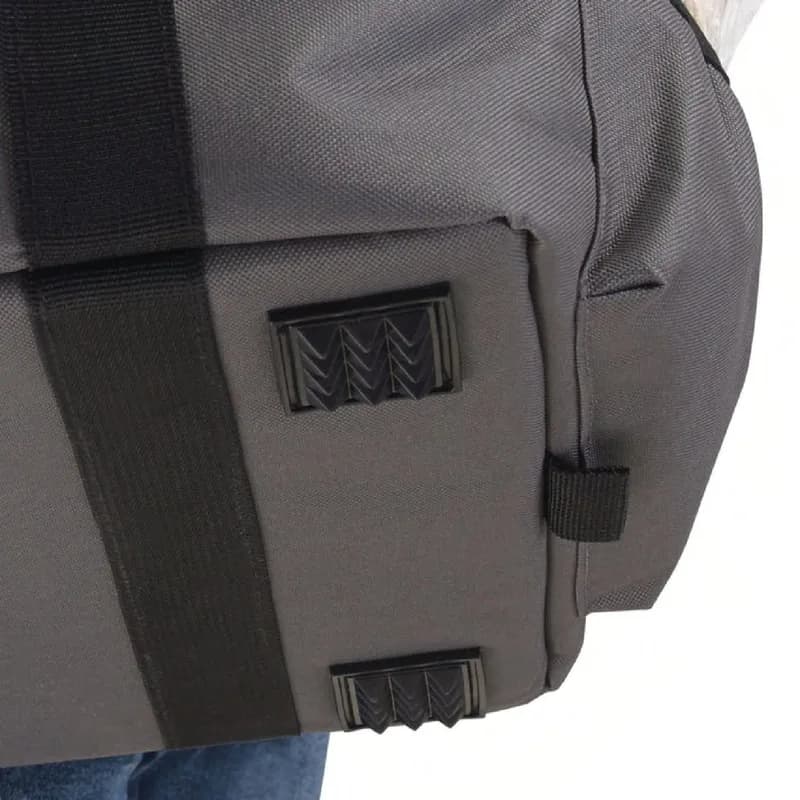 WinGo Catering Bag 23X15X14 IN Gray Polyester Insulated Large Premium 1/Each