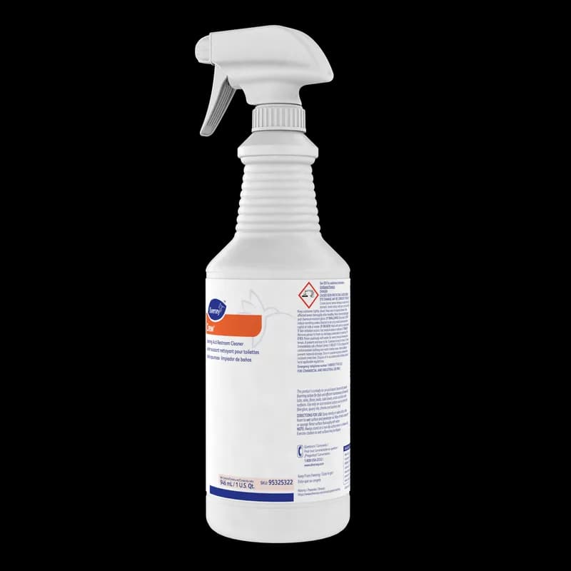 Crew® Fresh Scent Restroom Cleaner 32 FLOZ Multi Surface Acidic Liquid RTU Foam 12/Case