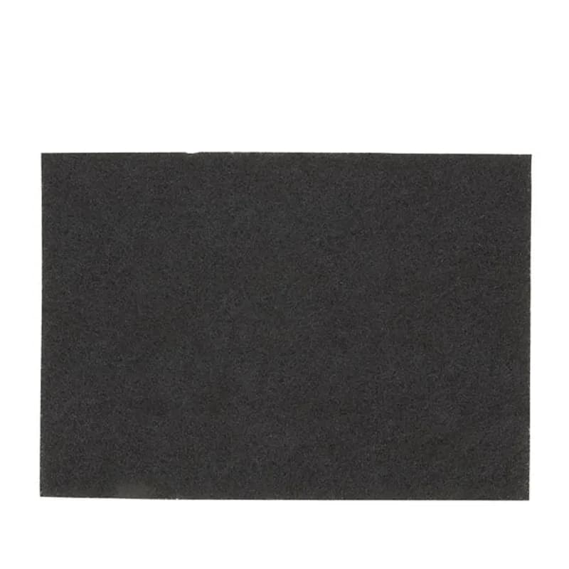 3M™ Scotch-Brite™ 7200N Stripping Pad 14 IN Black Nylon Fiber 175-600 RPM Center Hole 10/Case