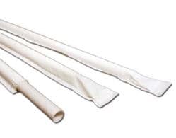 Giant Straw 10 IN Paper White Wrapped 4000/Case