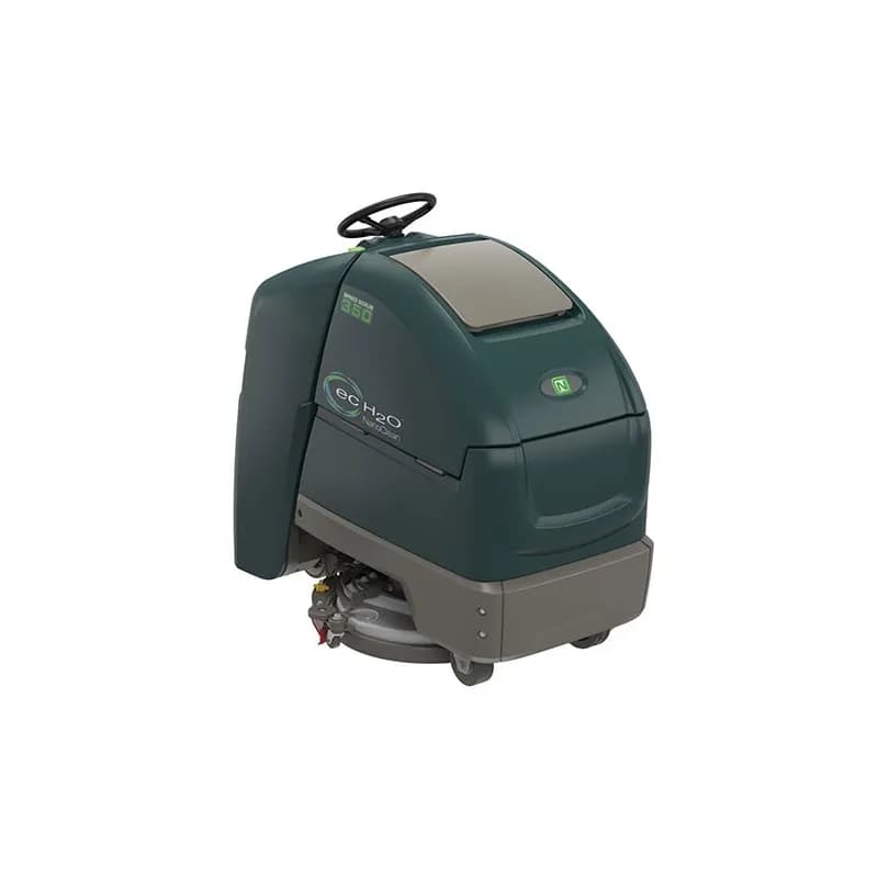 Nobles® Speed Scrub® Floor Scrubber 24IN Stand-On On-Board Charger Pad ec-H2O NanoClean® 240Ah Quiet 1/Each
