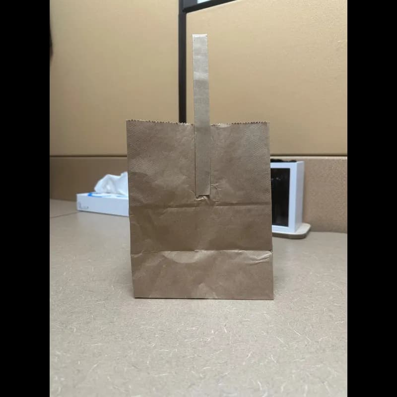Toter Bag 7# Kraft With Handle 500/Bale