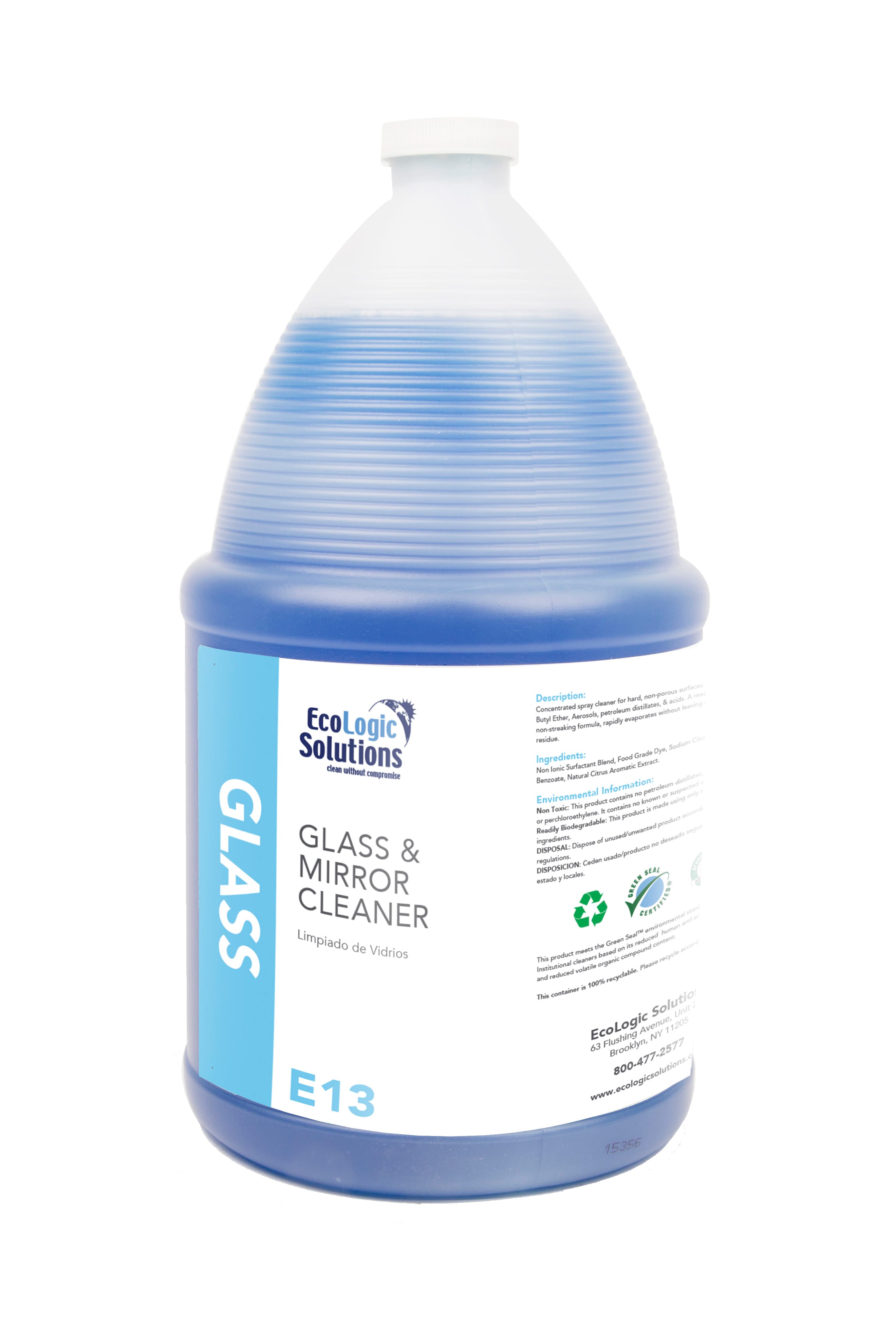 Citrus Scent Window & Glass Cleaner 1 GAL Concentrate Non-Ammoniated 4/Case