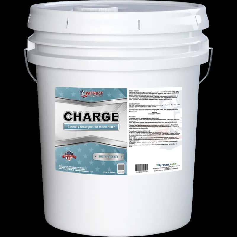 Patriot® CHARGE Laundry Detergent 5 GAL High-Efficiency 1/Each