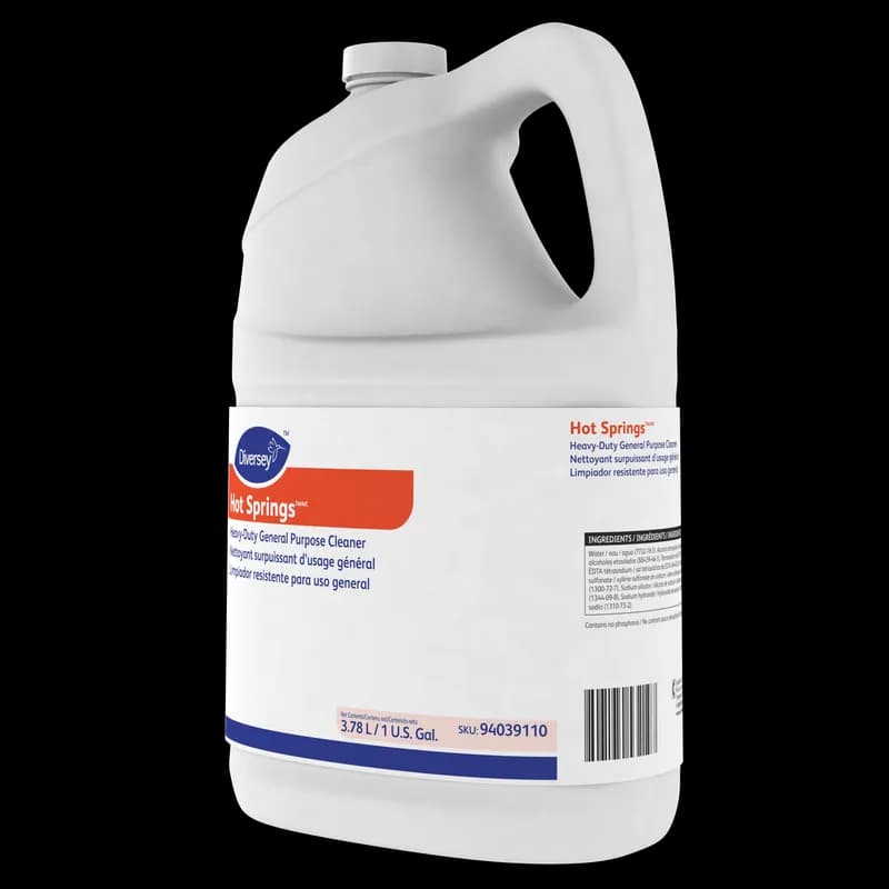 Hot Springs Citrus Scent All Purpose Cleaner 1 GAL Heavy Duty Liquid 4/Case