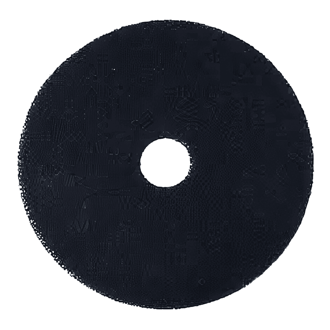 Victoria Bay Stripping Pad 18 IN Black 5/Case