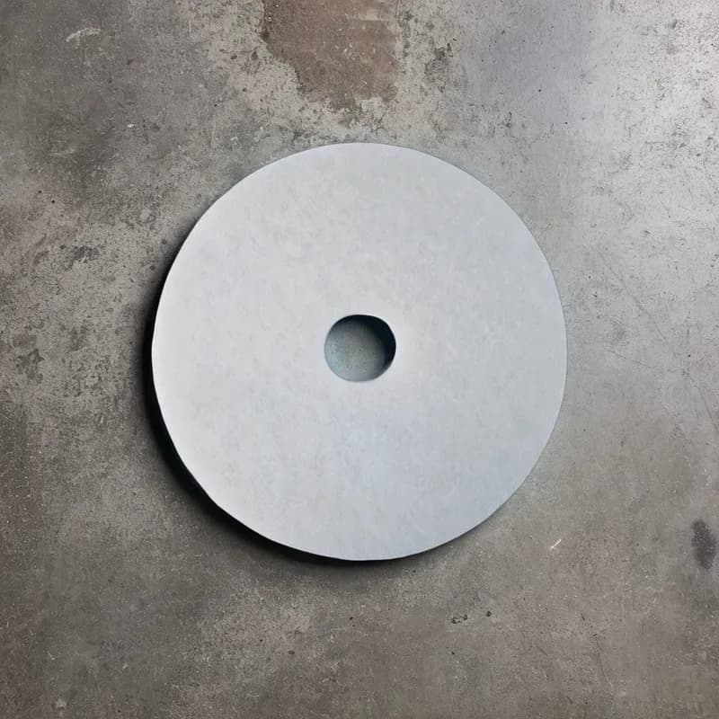 Victoria Bay Burnishing Pad 19 IN White 5/Case