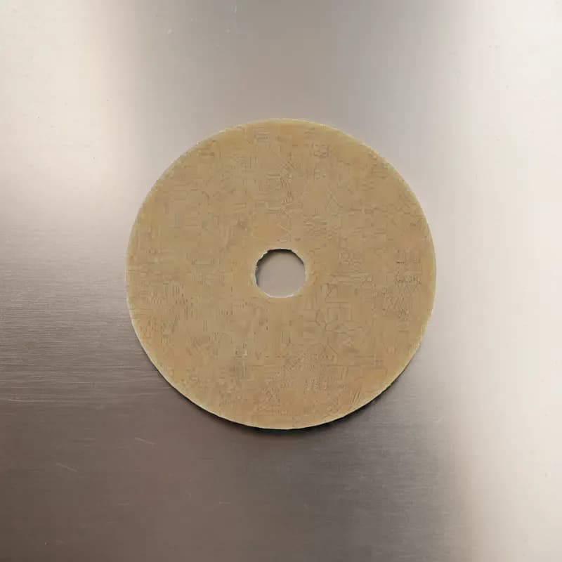 Victoria Bay Burnishing Pad 24 IN Beige 5/Case