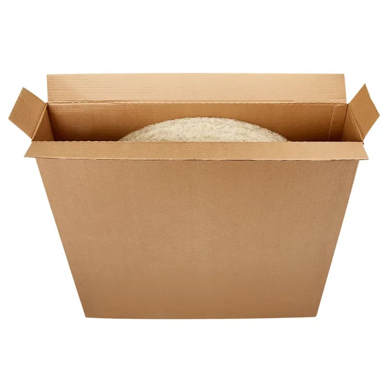 Victoria Bay Burnishing Pad 27 IN Natural Natural Fiber 5/Case