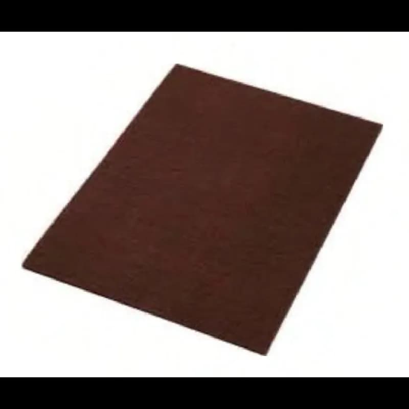 Victoria Bay Scrubbing Pad 4.625X10 IN Maroon Synthetic Fiber 20 Count/Case