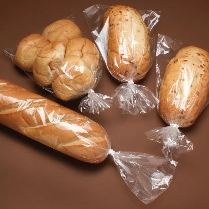 Bag 5X4.5X18 IN Low-Density Polyethylene (LDPE) 1MIL Clear With Open Ended Closure Gusset 1000/Case