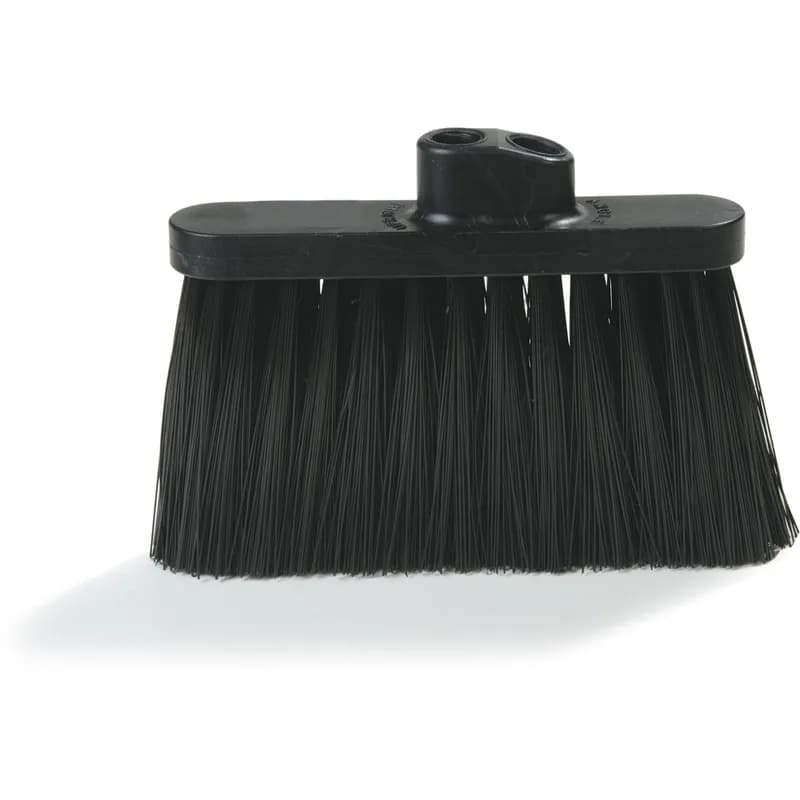 Flo-Pac® Duo Sweep Broom Head 7X13X5.5 IN Black PP With 4IN Head Replacement Light Industrial 1/Each