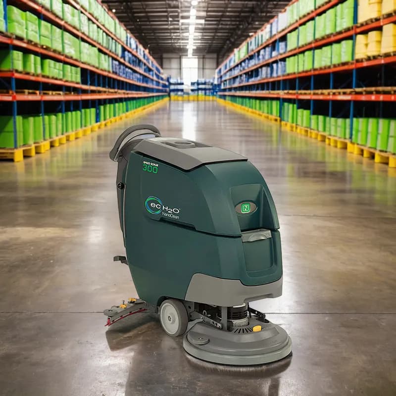 Nobles® Speed Scrub 300 Floor Scrubber 11 GAL 17IN High Performance Walk Behind Battery On-Board Charger Pad 1/Each