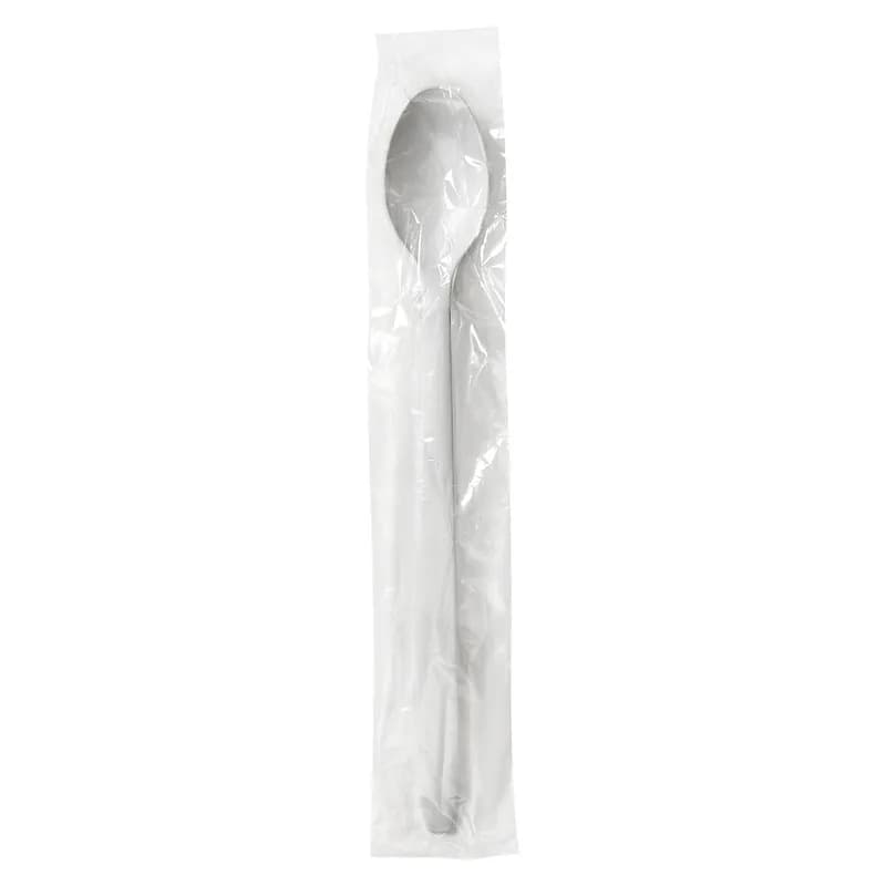 Victoria Bay Sundae Spoon 8 IN PP White Medium Weight Individually Wrapped 1000/Case