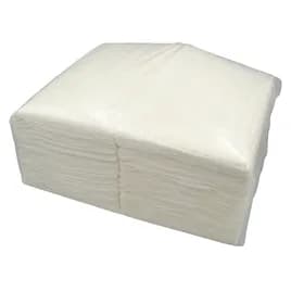 Dinner Napkins 15X17 IN White Paper 2PLY 1/8 Fold 2600/Case
