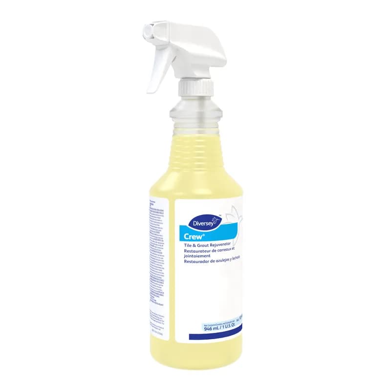 Crew® Tile & Grout Cleaner 32 FLOZ Multi Surface Liquid RTU Bleach 12/Case