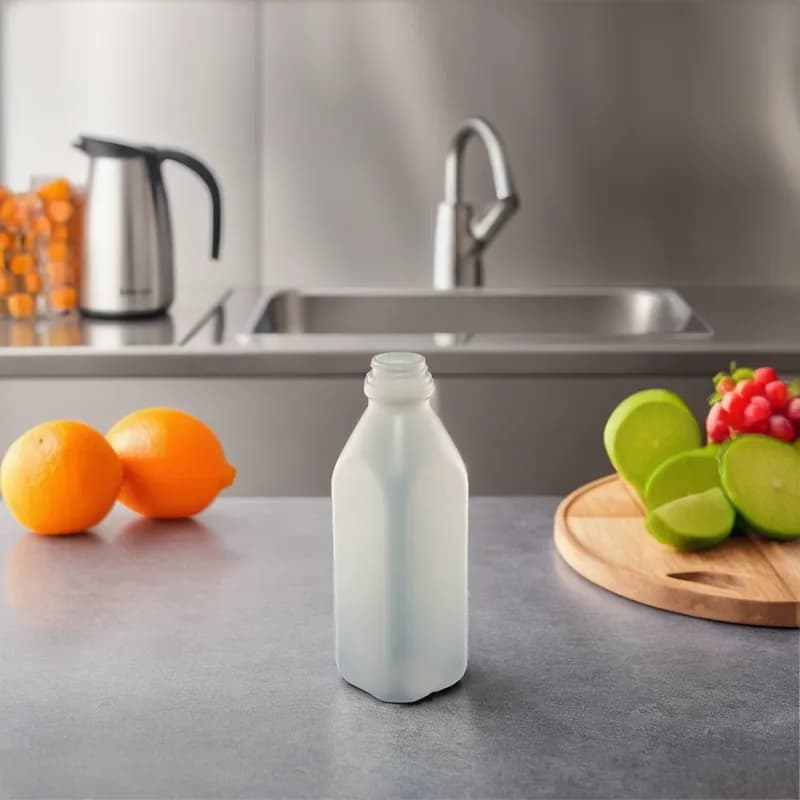 Juice Bottle 32 OZ HDPE DBJ Finish Screw Top 192/Case