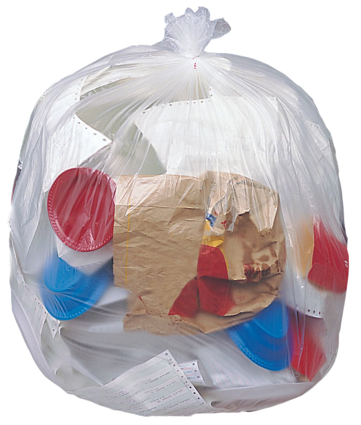 Can Liner 43X47 IN Natural Plastic 16MIC 200/Case
