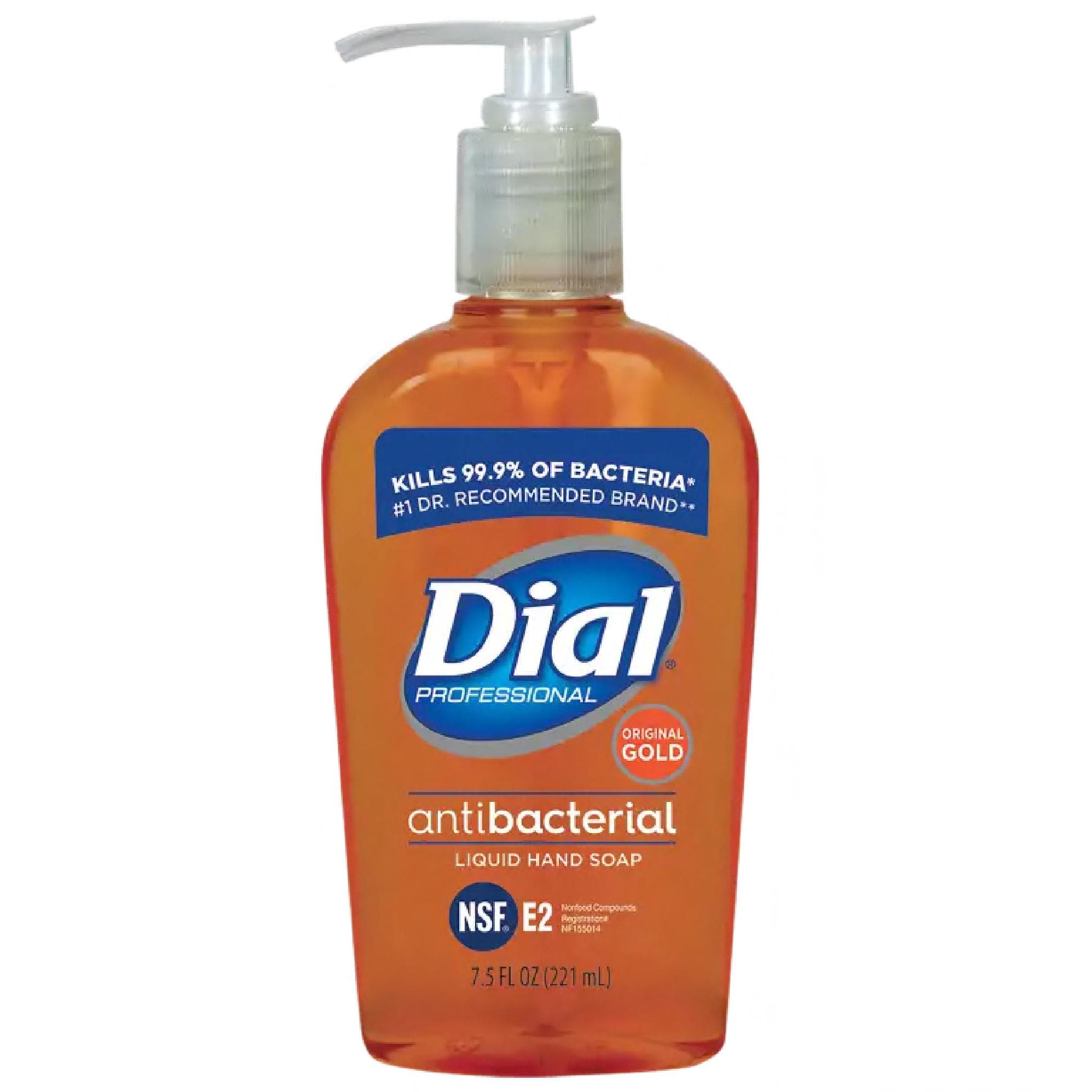 Dial Hand Soap Liquid 7.5 OZ Gold Antimicrobial 12/Case