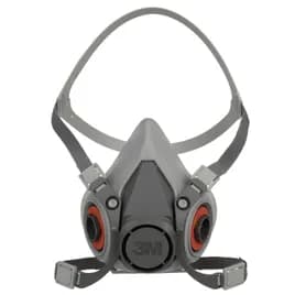 3M™ 6200/07025(AAD) Respirator Medium (MED) Half Facepiece Reuseable 24/Case
