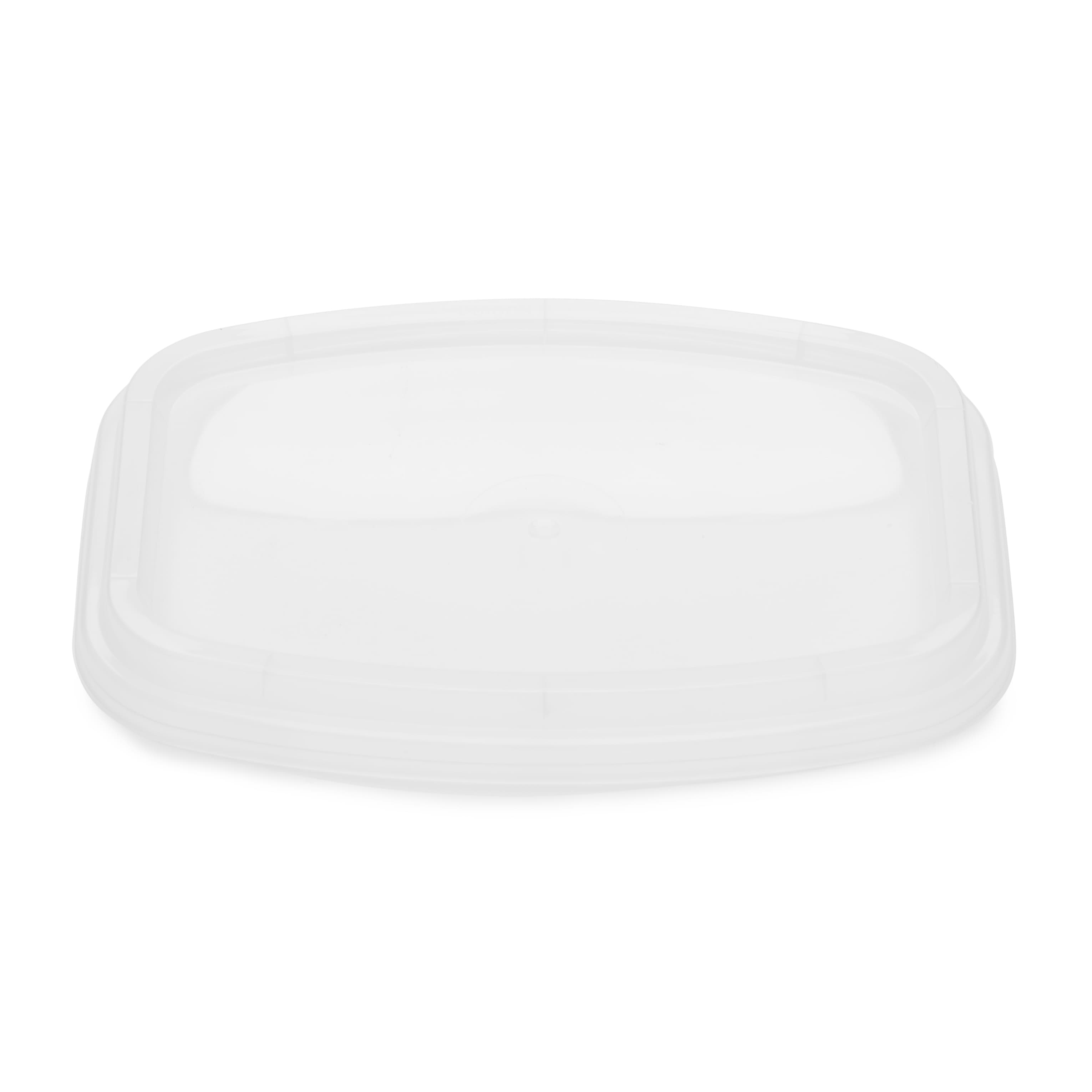 Lid Dome Plastic Clear For Container 400/Case