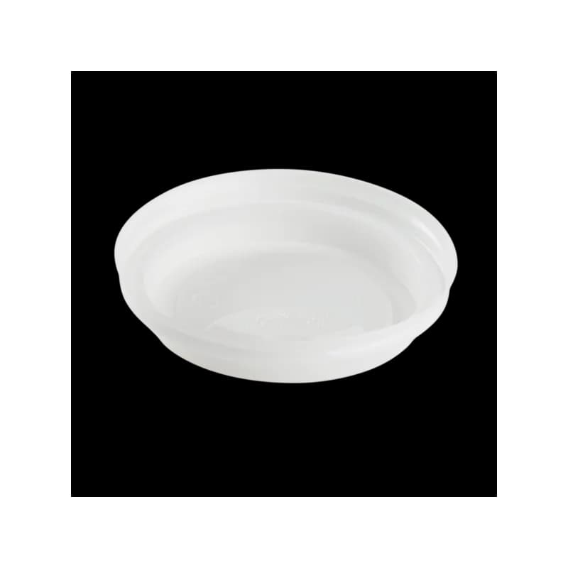 Karat® Lid Dome 3.15 IN PP White For 8 OZ Hot Cup Sip Through 1000/Case
